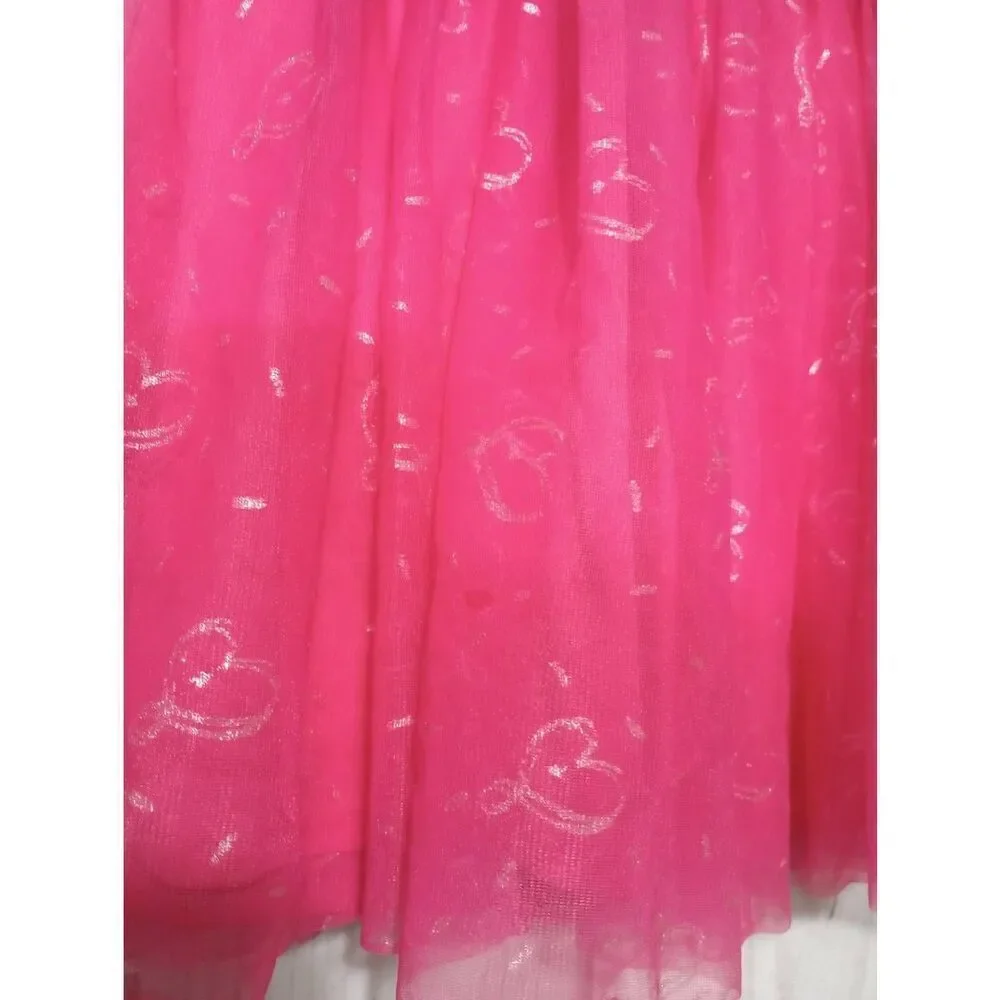 JoJo Dress Girls 7/8 Green Short Sleeve‎ Pink Tulle